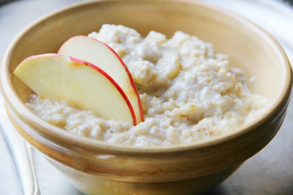 Овсянка с фруктами